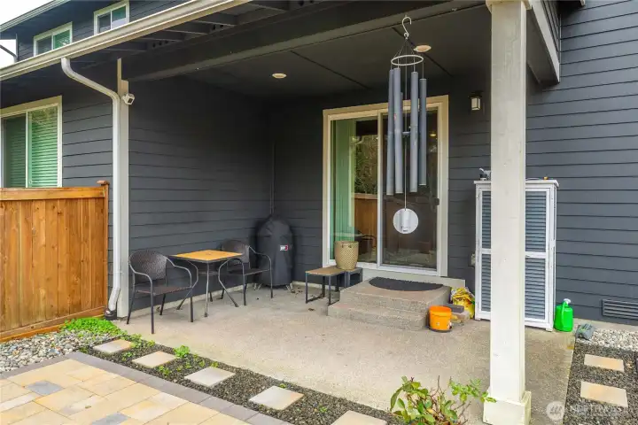 Covered back patio that I mentioned earlier