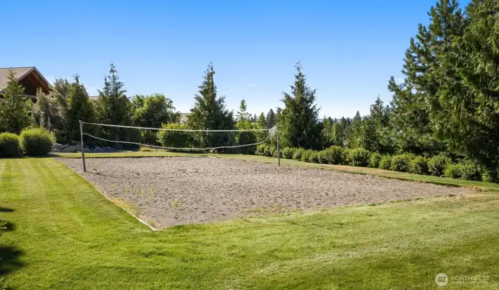 Make use of the sand volleyball court for fun, friendly games and endless entertainment.