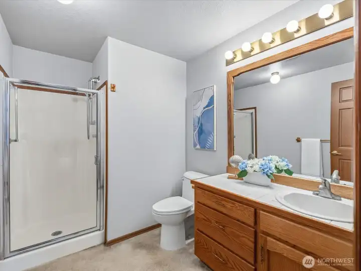 Main floor primary bathroom