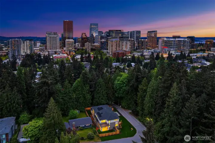 Close proximity to downtown Bellevue
