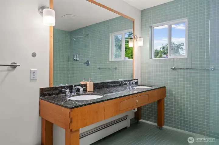 Primary bathroom Primary bathroom