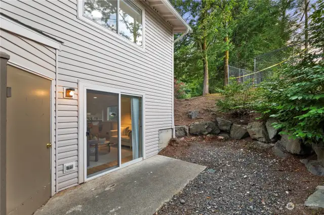 Back Patio/Storage room