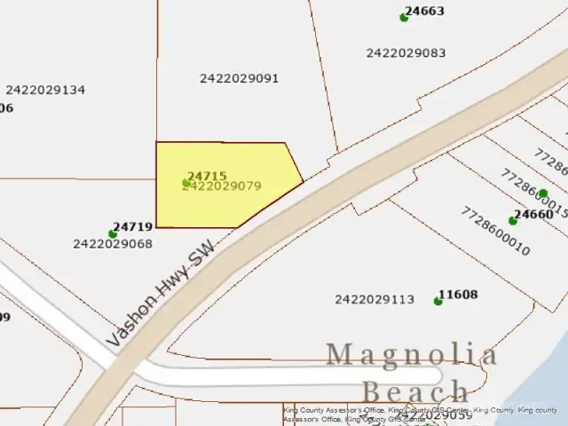 From the King County Parcel View Map.