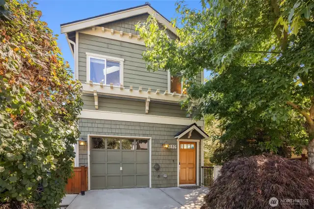 Two story plus daylight basement.