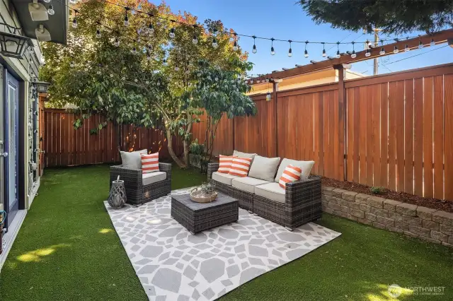 A really nice place to relax outside.