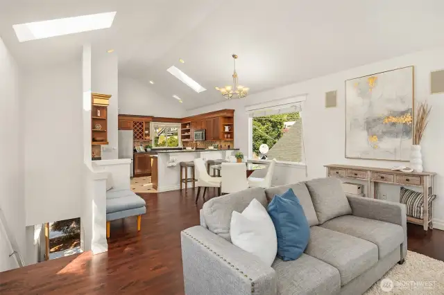 Tall ceilings.