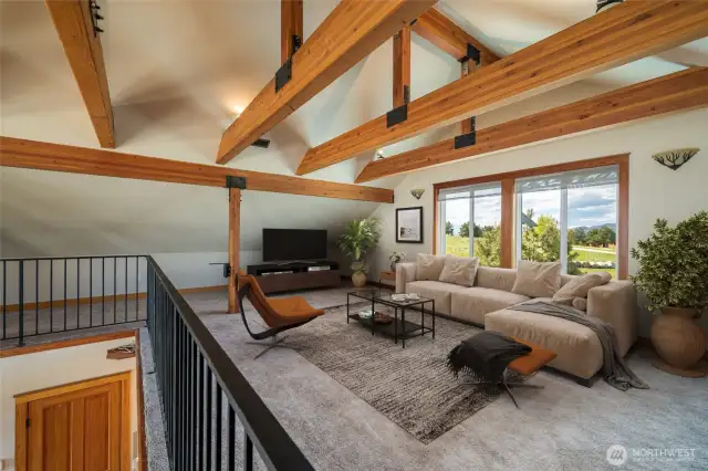 Virtually Staged Loft