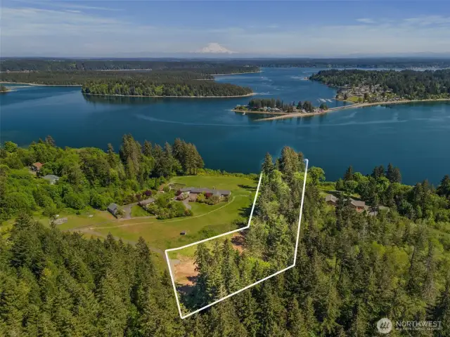 55 ft of medium bank waterfront.