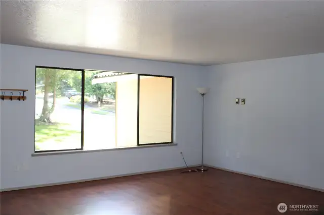 Large Living Room Window to let in natural light.