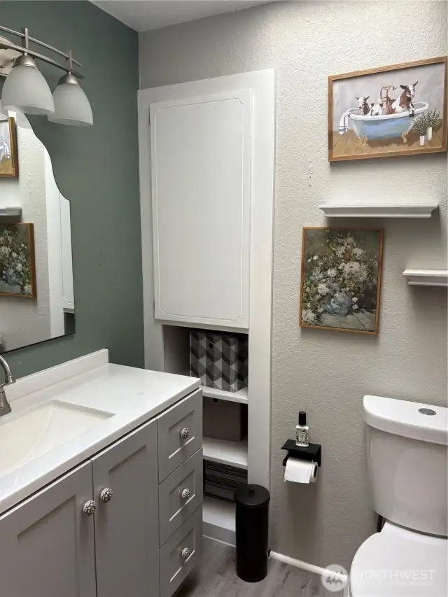 Guest Bath with Skylight