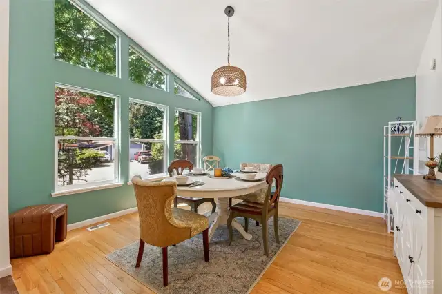 Wall of Windows = Lots of Natural Light!
