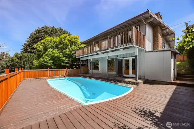 Enjoy nice warm summer afternoons at the pool!