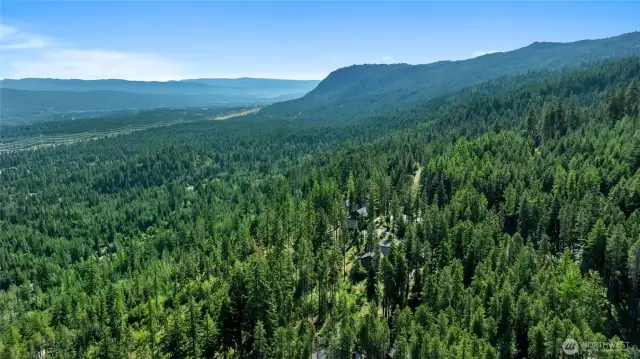 Aerial views of neighborhood and property