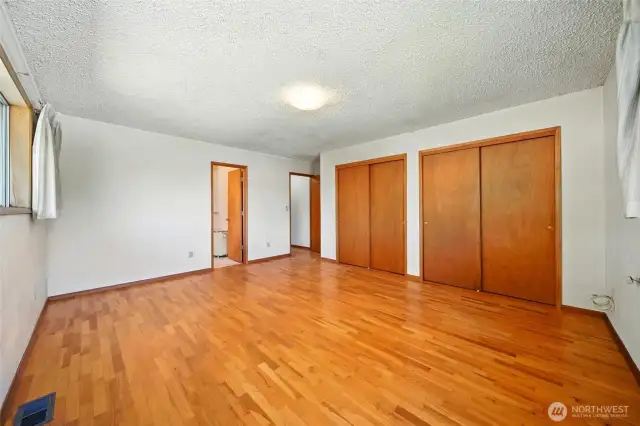 Primary Double Closets