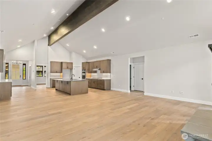 Large space for furniture placement