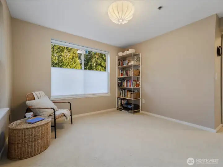 2nd Bedroom...perfect for a guest room, workout room, craft room, or office.