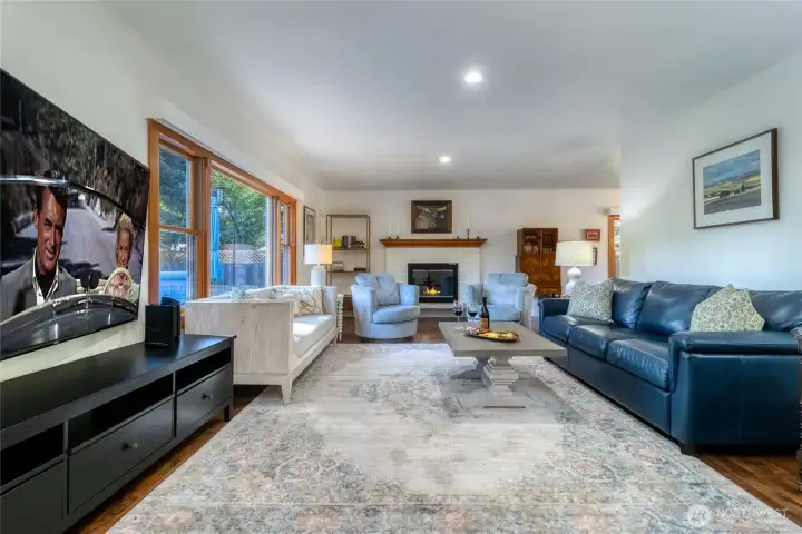 Living Room with large picture window