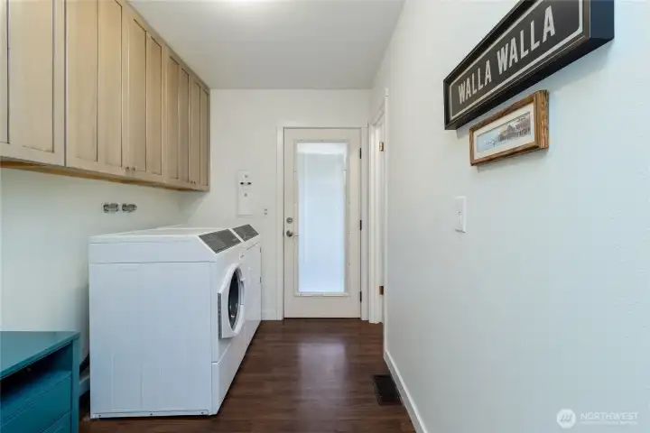 Laundry Room & Back door