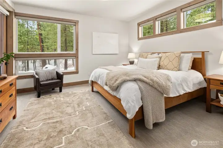 Main floor Primary Suite