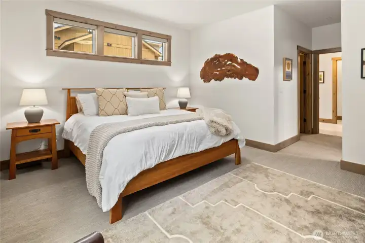 Main floor Primary Suite