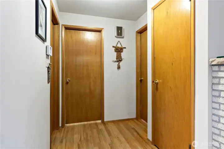 Hall and Linen closet