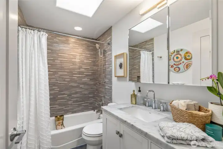 2nd of two bathrooms in the house, this one also extensively remodeled