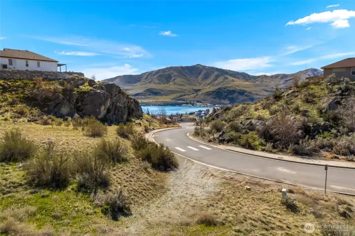 Enjoy a full-on view of the iconic Chelan Butte, a treasured Lake Chelan landmark.