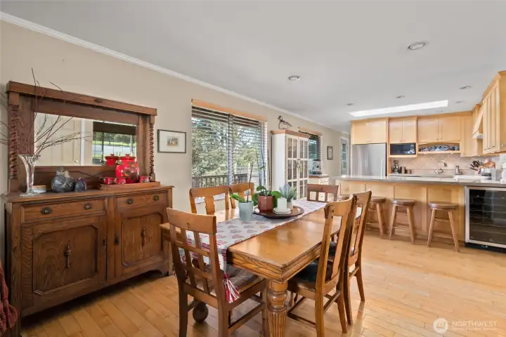 Dining area.