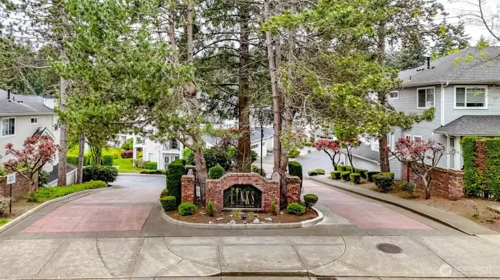 Entrance to community