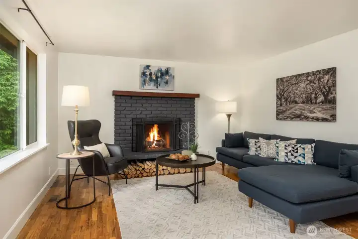 Bright and airy front living room.