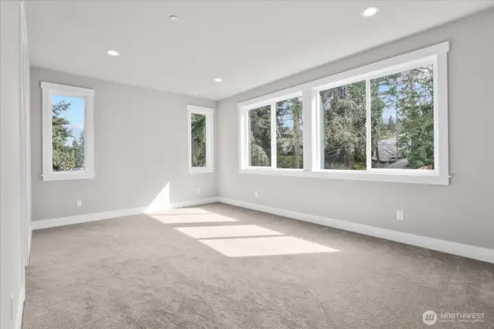 Upper Level Primary Bedroom Suite
