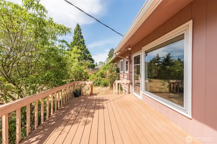 Back deck Back deck