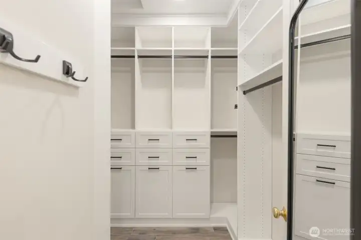 large walk in closet