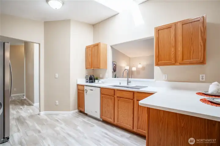 Beautiful new quartz counters