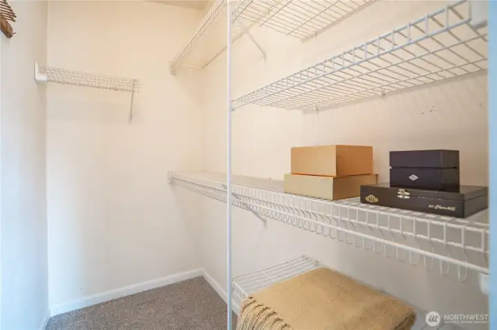 Main walk-in closet