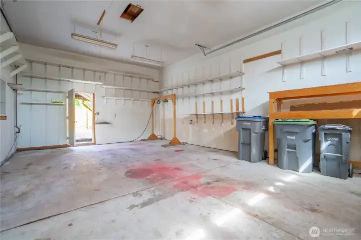 Extra attic storage space