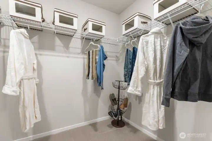 walk in closet with tons of room. Photos are for representational purposes only, colors and features may vary. walk in closet with tons of room. Photos are for representational purposes only, colors and features may vary.