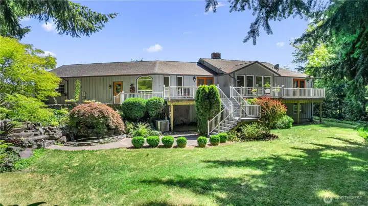 Multigenerational living with an inground pool!