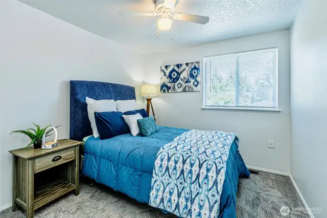 Secondary bedroom upstairs.