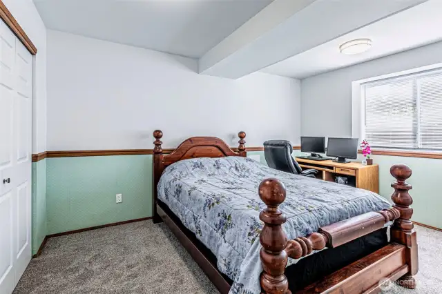 Bedroom downstairs.