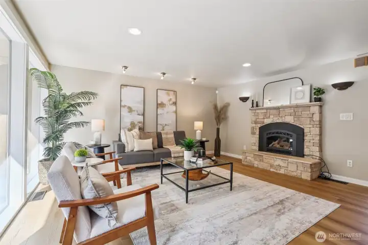 New interior paint, new LVP flooring, new carpet - move in ready!