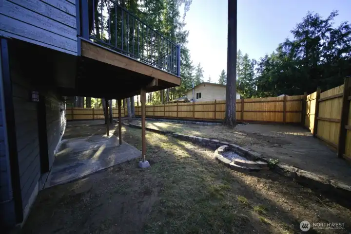 Fully Fenced Yard