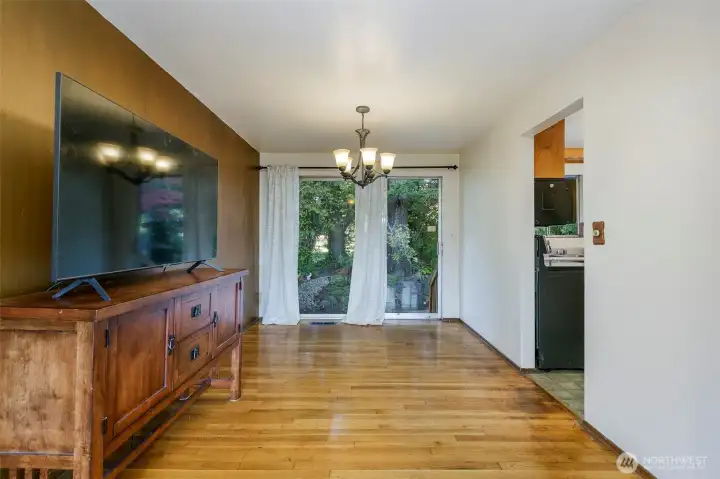Dining Room and Access to Patio