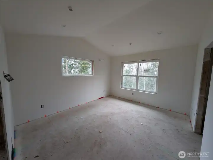 Third floor, primary bedroom