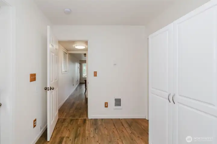 This is the entrance ... or the back entrance... you decide! I have heard that this could possibly be a second bedroom