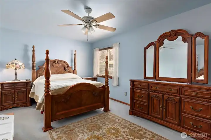 Primary bedroom on main level