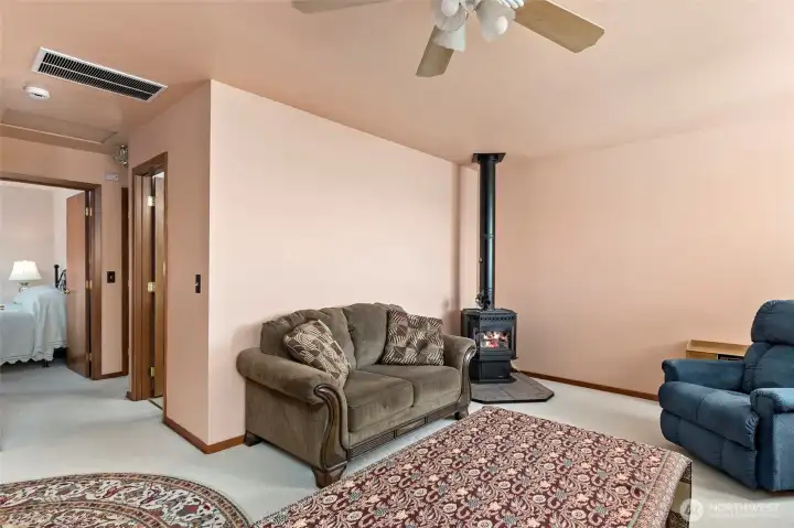 Cozy propane stove