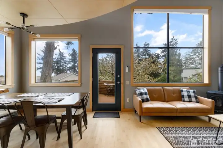 An intriguing blend of light and design.
