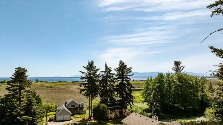 Views of Admiralty Inlet and the Olympic Mountains