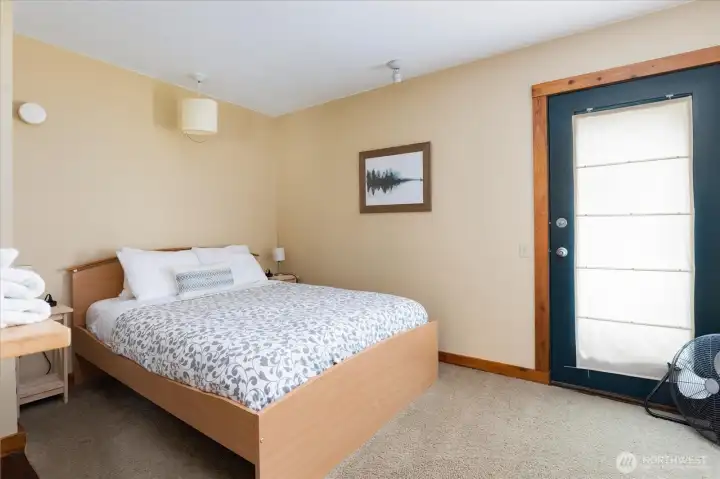 Second bedroom downstairs.